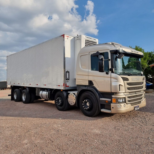 Imagem 3 de 15 de Caminhão 310 Bitruck 8x2 Scania P310 Baú Câmara Fria 2017