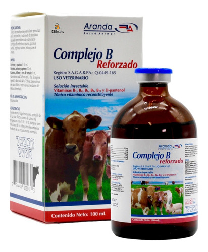 Complejo B Reforzado 100 Ml Aranda