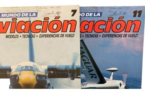 Revista El Mundo De La Aviacion Planeta Agostini Combo De 3u (Usado)