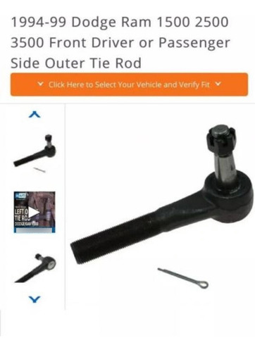 Trq 1aste00580 Dodge Ram1994-99 1500-3500 Front Or Passe Ccn