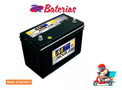 Bateria Moura 90 Amperes - Hr - Hilux - L200 Triton