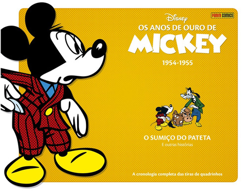 Os Anos de Ouro de Mickey Vol. 8 (1954-1955): O Sumiço do Pateta, de Wash, Bill. Editora Panini Brasil LTDA, capa dura em português, 2021
