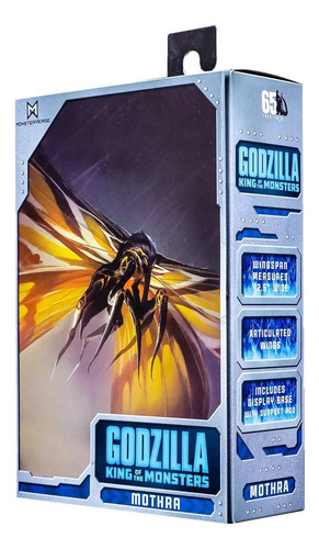 Figura De Acción De Godzilla Mothra Rodan De Neca 2019, Rega