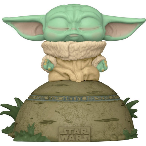 Funko Pop Mandalorian Baby Yoda Grogu #485 Usando La Fuerza