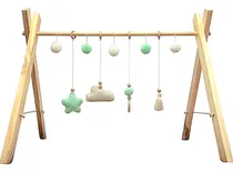 Comprar Gimnasio Para Bebe Montessori Crochet Estrella Y Nube