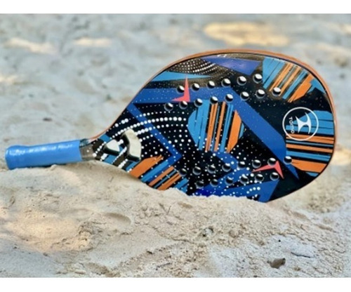 Raquete Beach Tenis 12k Com Capa Design Inovador Tomo Lunna