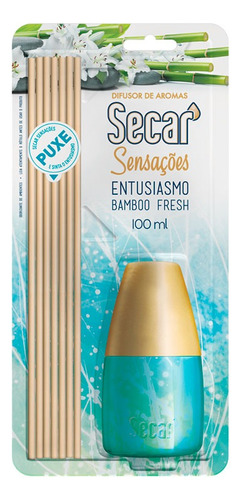 Difusor de Aromas Entusiasmo Bamboo Fresh Secar 100ml