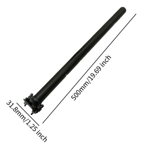 Tija De SillĂn De Bicicleta Plegable De 31,8 Mm De