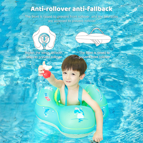 Lindo Flotador De Piscina Para Bebés Iatable, Flotador De Na