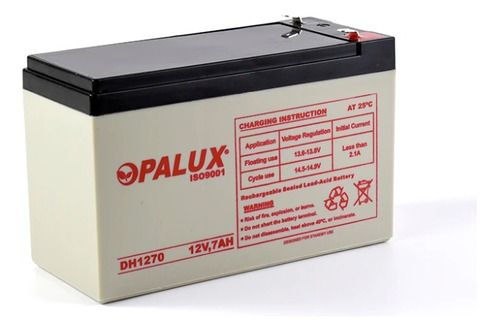 Batería Seca 12v 7ah Dh-1270 Opalux