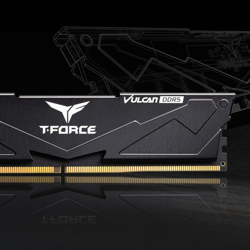 Memoria Ram T-force Vulcan Ddr5 32 Gb (2 X 16 Gb) 6000 Mhz C