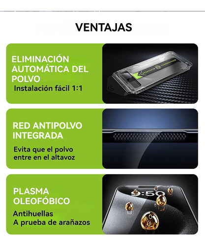 USDILU 2x Mica Templado Cristal Para Samsung Galaxy S25+ /s24+ Plus Protector Pantalla Hd Con Estuches Fácil Instalación Sin Burbujas Compatible Cobertura Total