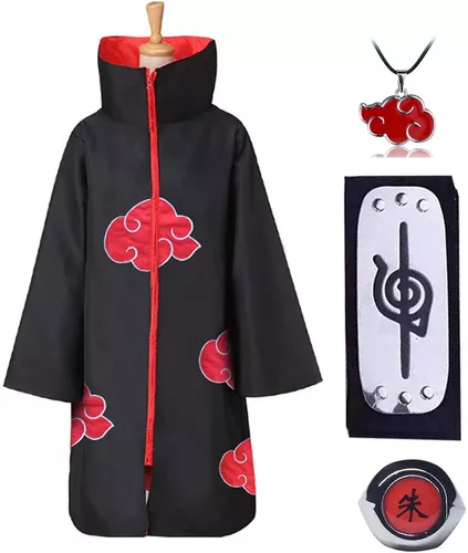 Capa Silicone NetCase Chapada Nome Coleção Naruto - Símbolo Akatsuki