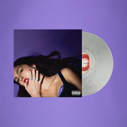 Vinilo Olivia Rodrigo, Guts (plata jaspeada), versión de álbum estándar en aceite importado