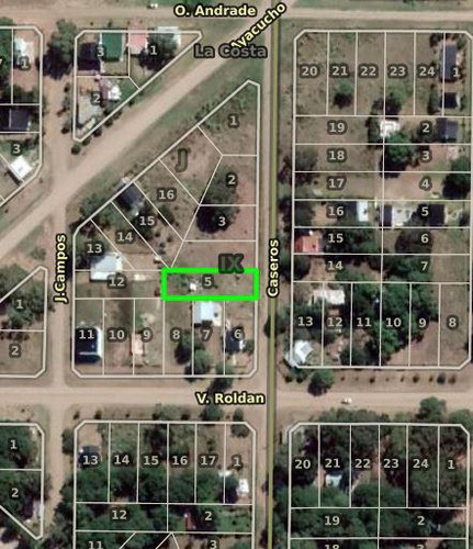 Terreno En Venta - 500 Mts2 - 12x40 - Nueva Atlantis