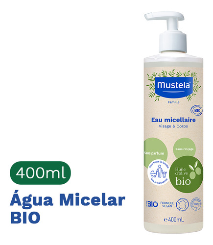 Mustela Água Micelar BIO 400 ml