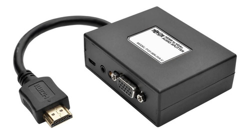 Divisor De Hdmi A Vga De 2 Puertos M2f, Adaptador De Au...