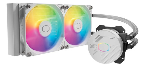 Enfriamiento Líquido Cooler Master 240l Core Argb White 