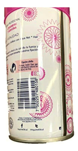 Aqua Net Fijador Ceramida Spray, 100 Ml