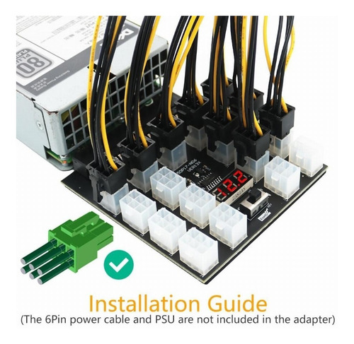 Imagem 5 de 7 de Interface Breakout Fonte Dell 750w 1100w 1600w 2000w 2400w
