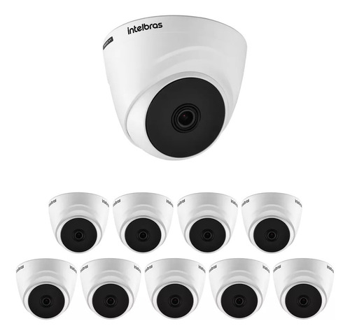 10x Câmeras Intelbras Vhl 1120d Dome