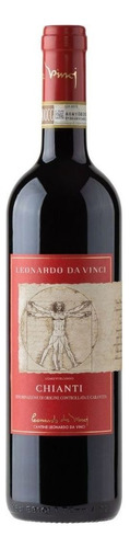 Vinho Italiano Leonardo Da Vinci Chianti 750ml Tinto