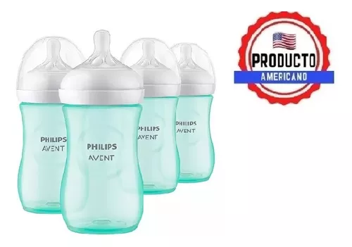  Biberón natural Philips AVENT, 9 oz, pack de 1 : Bebés