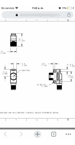 Sensor Banner Fotoeléctrico Qs186eq8 (Usado)