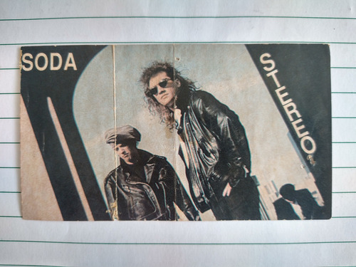 Entrada Concierto Soda Stereo Años 90 Caracas Venezuela (Usado)