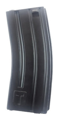 Imagem 3 de 7 de 5 - Midcap Preto 120 Bbs Airsoft M4/m16 - Magazine Taitus