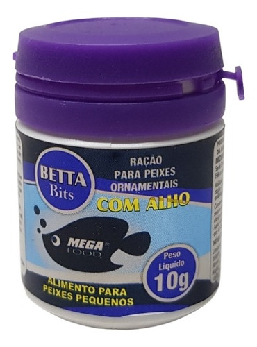 Ração Nutral Mega Food Betta Bits 10g