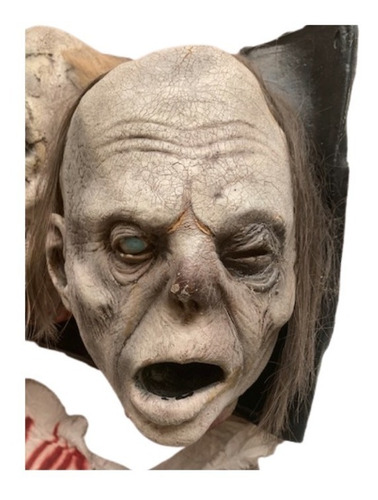 Set De Tres Cabezas Zombies Para Decorar El Halloween