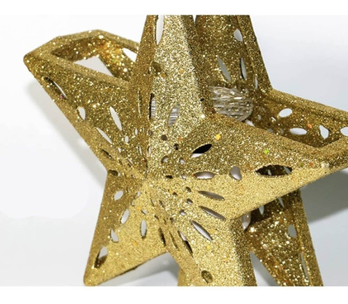 Estrella Arbol Navidad Punta Lampara Proyector Nevado Led