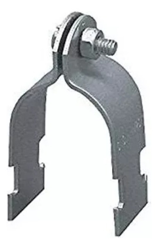 Abrazadera Electrogalvanizada Ruc Con Perno 40mm Pack 5 Und