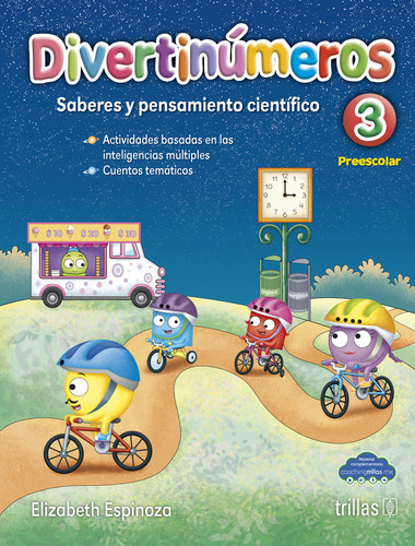 Divertinumeros 3: , De Espinoza Espinoza., Vol. 1. Editorial Trillas, Tapa Pasta Blanda, Edición 1 En Español, 2023