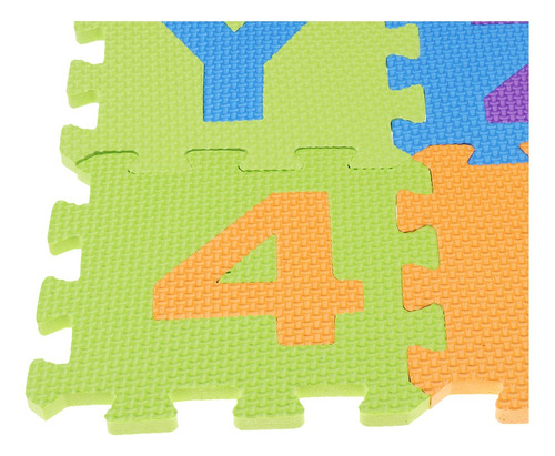 Abc 123 Alfabeto Azulejos Números Rompecabezas Espuma Suave