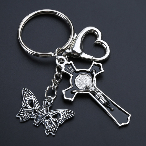 Llavero Con Diseño De Mariposa (1 #mold), Con Colgante, Dise