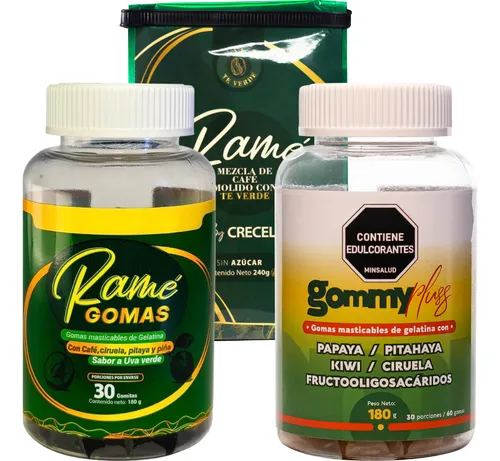 Combo Gommyplus+gomas+café Rame
