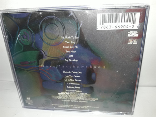 Cd Dave Matthews Band 1996 Ja 22 Ler Mais... (Usado)