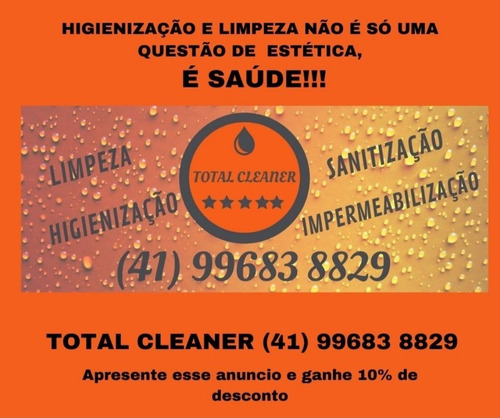 Imagem 1 de 5 de Limpeza/higienização E Impermeabilização
