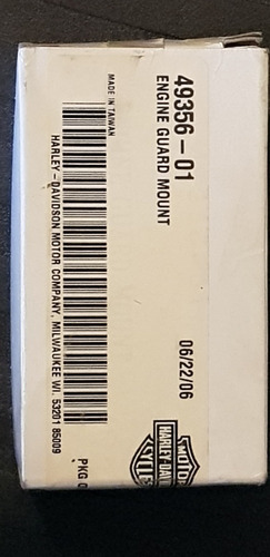 Motaje Para Defensa Harley Davidson 49356-01, Nuevo 