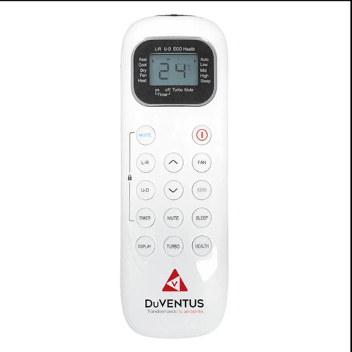 Mini Split Duventus Nova-classic 2 Toneladas 220 Blanco