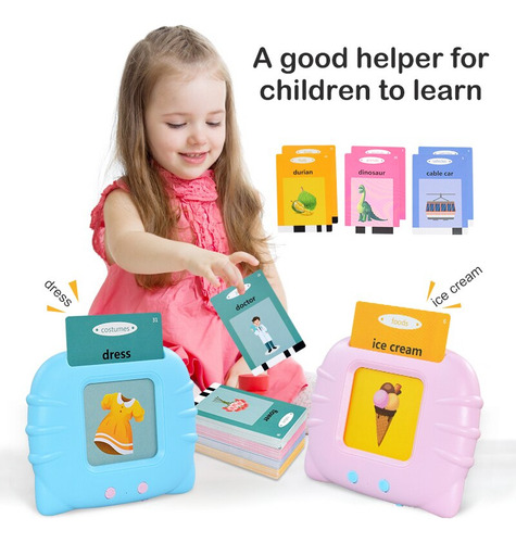Máquina De Aprendizagem De Cartões De Inglês Para Crianças T