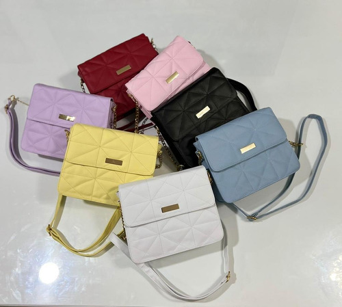 Bolsos Carriel Correa Para Cruzar Estilo Juvenil Colores