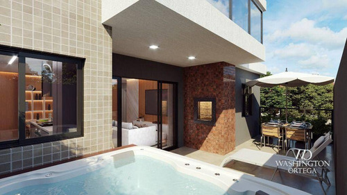 Imagem 6 de 22 de Apartamento Garden À Venda, 83 M² Por R$ 475.000,00 - Centro - São José Dos Pinhais/pr - Gd0070