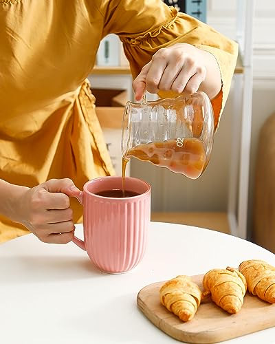 Juego De 4 Tazas De Café Hasense, Tazas De Café De Cerámica