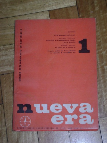 Revista Nueva Era. Partido Comunista Ghioldi, Codovilla&-.