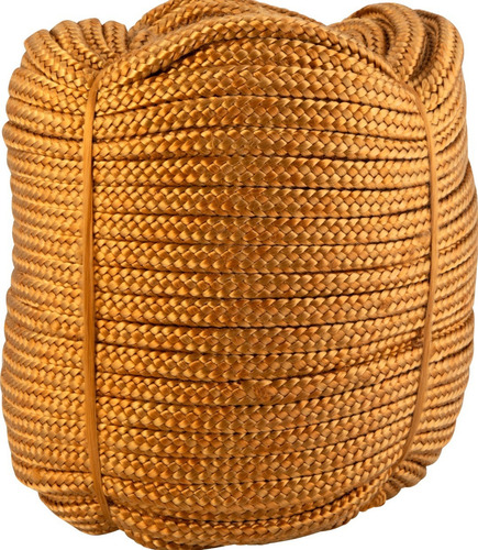 Corda Caminhoneiro Trançada 12 Mm X 40 Metros Ouro Vonder