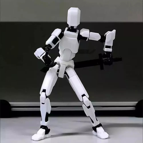 Figuras De Acción T13 Robot 3d Impresa
