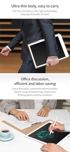 Imagen 3 de 7 de Xiaomi Original Tablet/pizarra Para Escritura 13.5 Pulgadas